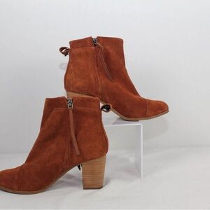 TOMS Lunata fringe bootie